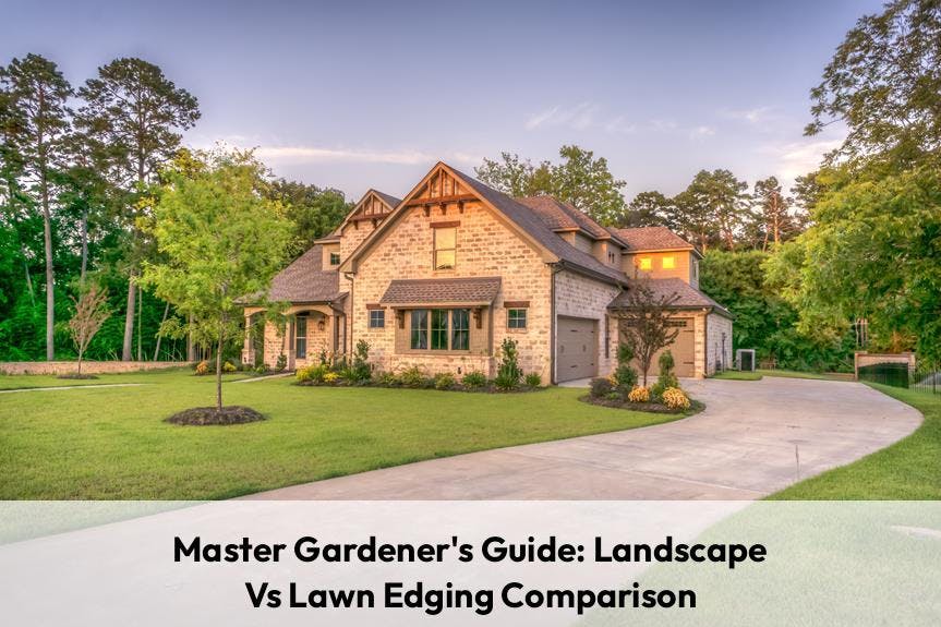Master Gardeners Guide: Landscape Vs Lawn Edging Comparison